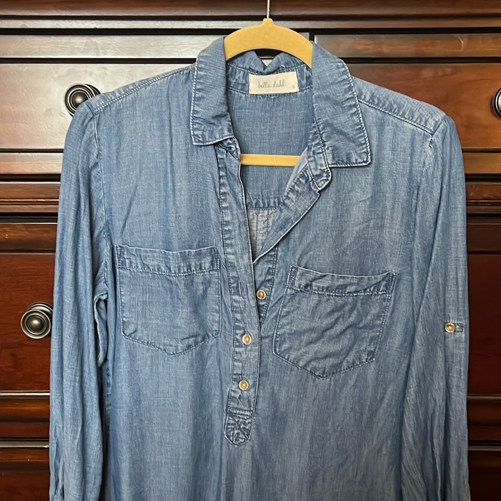 Bella Dahl Chambray Shirt